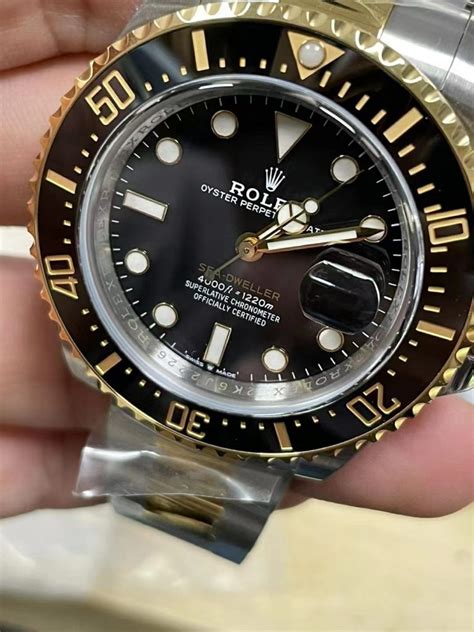 rolex sea dweller fake vs real|rolex sea dweller reviews.